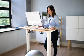 good posture standing desk
